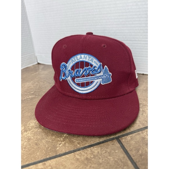 New Era Other - New Era 59FIFTY Cooperstown Atlanta Braves 30th Season Patch Fitted Sz 7-3/8